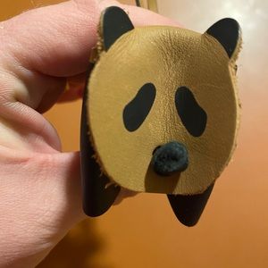 🐼 Fossil bag charm
